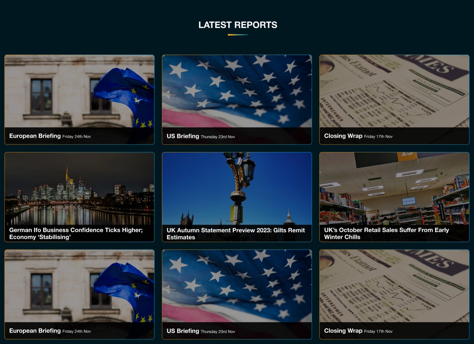 Livesquawk Latest Reports